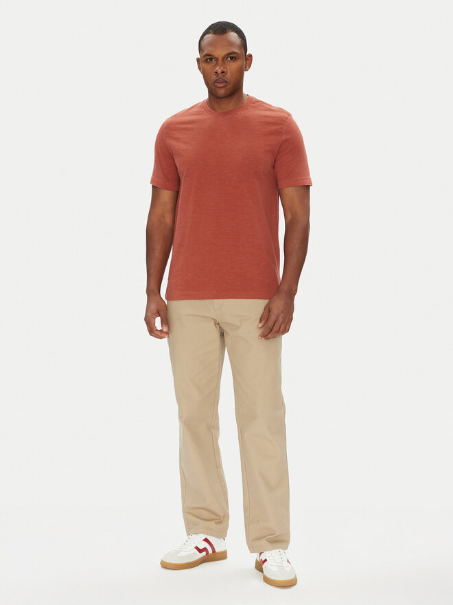 United Colors Of Benetton United Colors Of Benetton T-Shirt 36JGU105U Dunkelrot Relaxed Fit