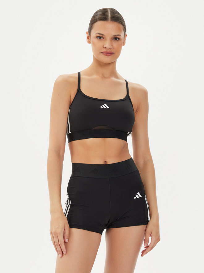 adidas adidas Спортивний бюстгальтер Hyperglam IS4491 Чорний