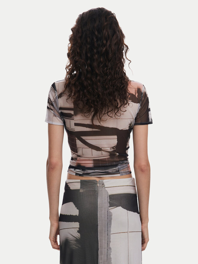 Desigual Desigual T-Shirt 25SWTK99 Μαύρο Regular Fit