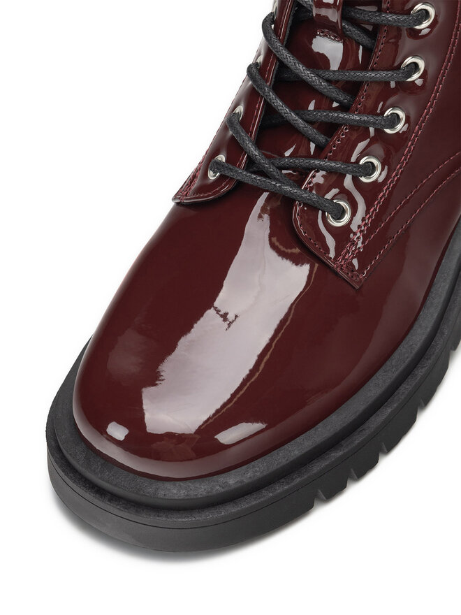 DeeZee Schnürschuhe DeeZee WYL3972-1 Dunkelrot