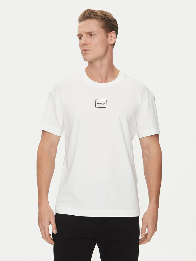 HUGO HUGO Camiseta Laze 50525236 Blanco Regular Fit
