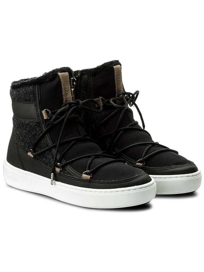 Stivali da neve Moon Boot Pulse Te 24102300001 Nero escarpe