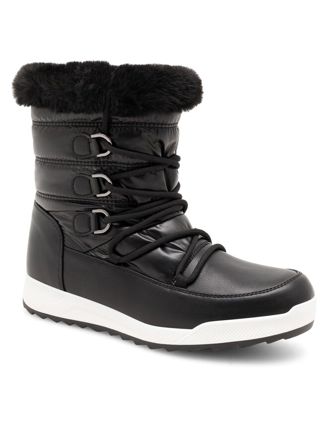 Clara Barson Škornji za sneg Clara Barson Klarise WSS21007-01 Črna