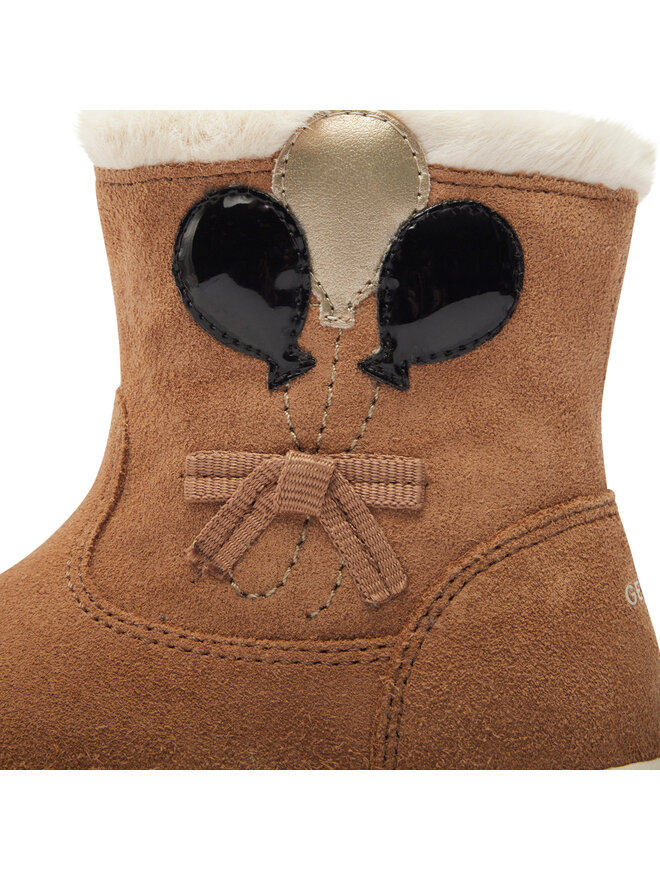 Geox Sněhule Geox B Trottola Girl B364AA 00022 C6175 S Hnědá