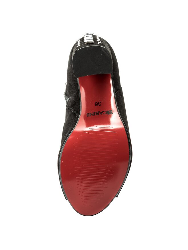 Carinii Botki Carinii B4415 Czarny