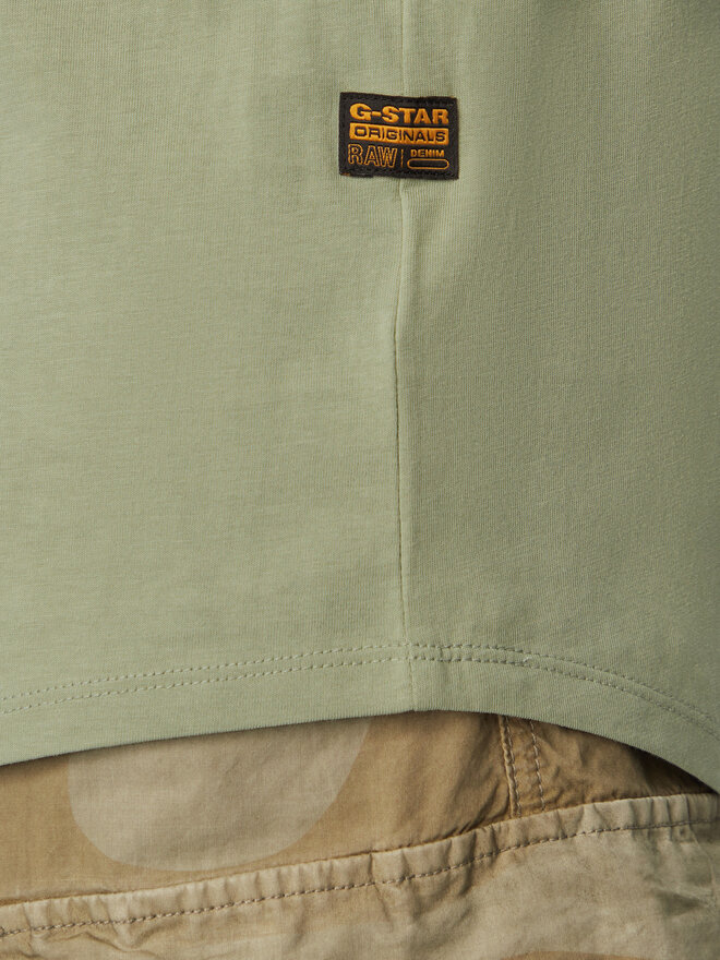 G-Star Raw G-Star Raw Футболка Lash D16396-B353 Зелений Regular Fit