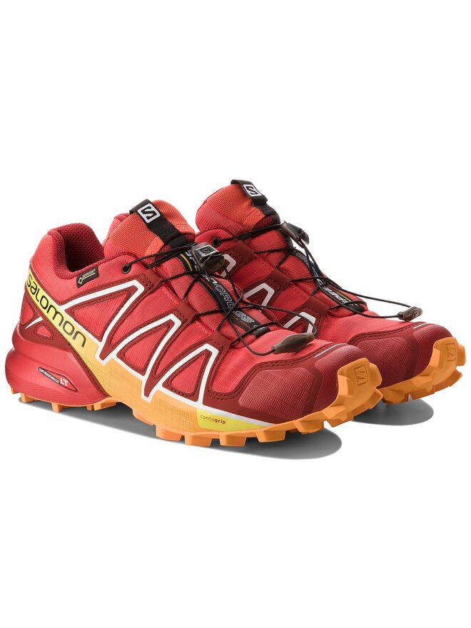 Laufschuhe Salomon Speedcross 4 Gtx GORE TEX 400932 27 G0 Rot eschuhe