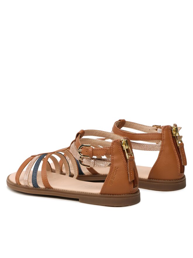 Geox Sandales Geox J S.Karly G. D J7235D 0BCKC C6N4B D Brūns