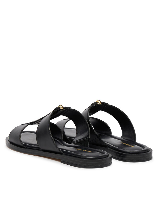 MICHAEL Michael Kors Pantoletten MICHAEL Michael Kors Berkley Flat 40S6BRFS1L Schwarz