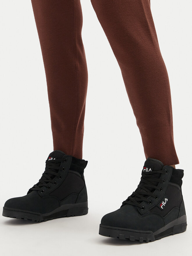 Fila Ορειβατικά παπούτσια Fila Grunge II Mid Wmn FFW0217.80010 Μαύρο
