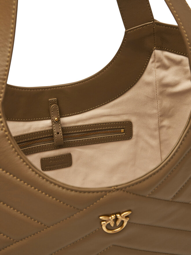 PINKO Kabelka PINKO Tote Bag PE 25 PLTT 104536 A2AO Zelená