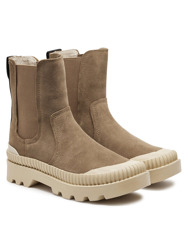 Pepe Jeans Μποτάκια με λάστιχο Pepe Jeans PLS50539 Καφέ