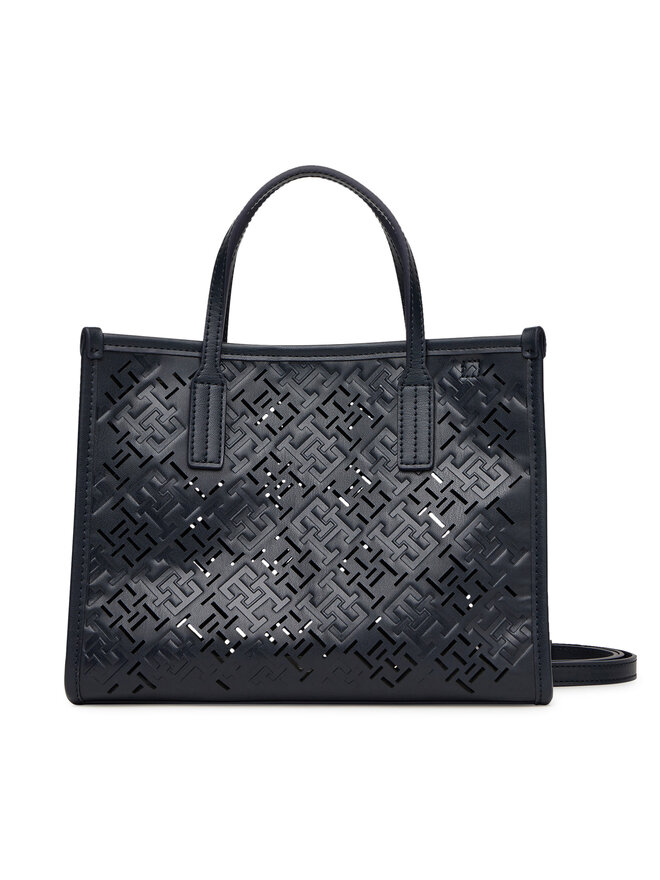 Tommy Hilfiger Дамска чанта Tommy Hilfiger Th City Mini AW0AW17500 Тъмносин