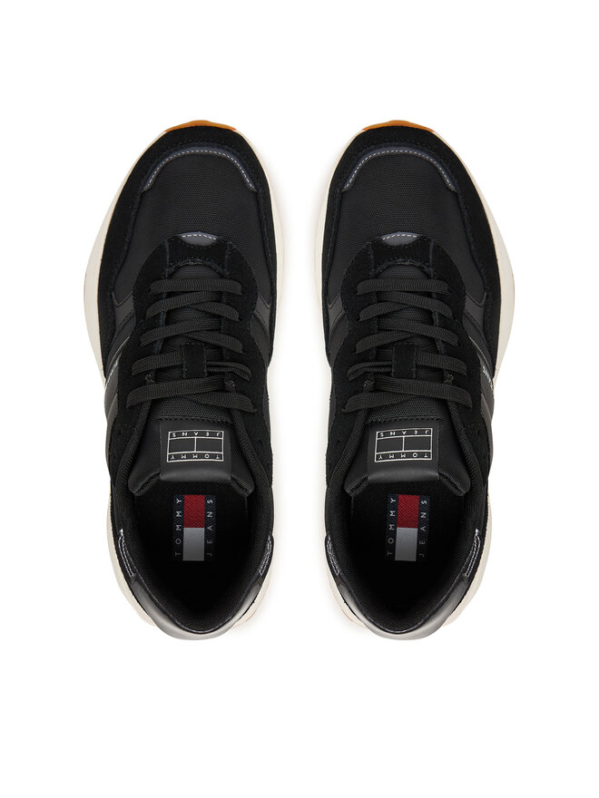Tommy Jeans Снікерcи Tommy Jeans Tjw Cleated Runner EN0EN02861 Чорний