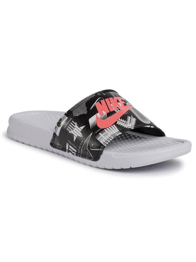 Ciabatte Nike Benassi Jdi Print 631261 107 Nero escarpe