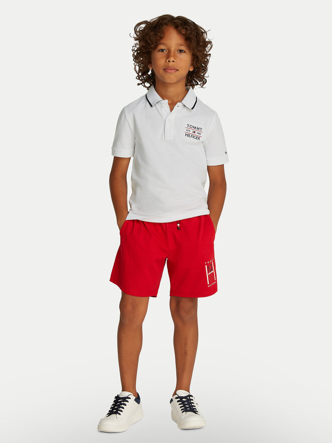 Tommy Hilfiger Tommy Hilfiger Poloshirt KB0KB09524 S Weiß Regular Fit