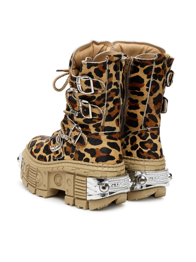 NEW ROCK Schnürschuhe NEW ROCK M-WALL373 Beige
