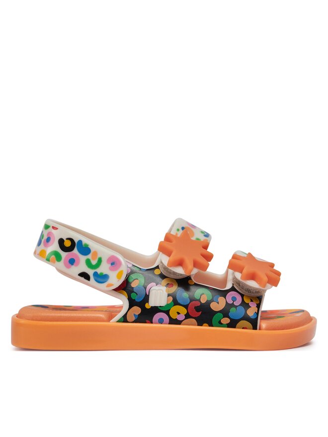 Melissa Sandały Melissa Mini Melissa Estrelar + Fabula Bb 35721 Pomarańczowy