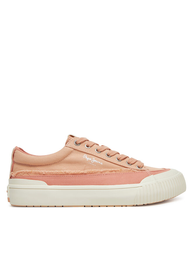 Pepe Jeans Sneakers aus Stoff Pepe Jeans Ben Fresh W PLS31589 Orange