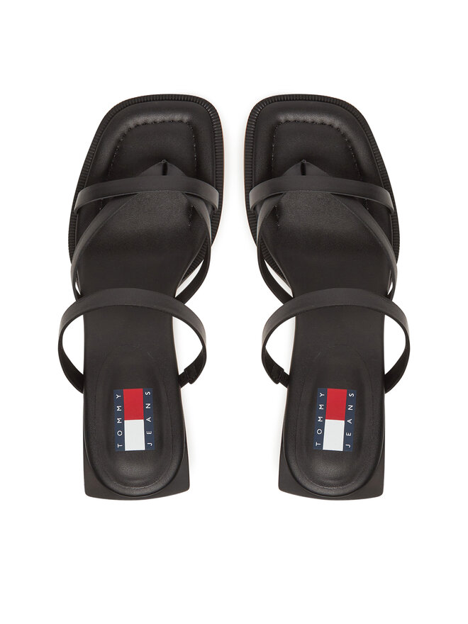 Tommy Jeans Klapki Tommy Jeans The Soho Sandal EN0EN02781 Czarny