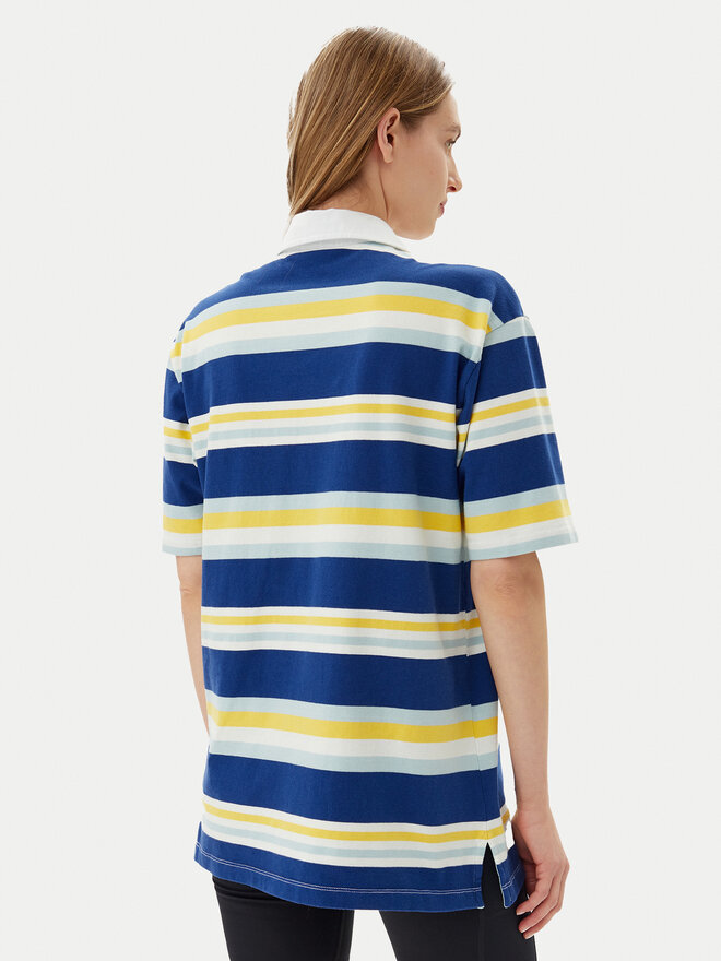 Napapijri Napapijri Polo E-Ete NP0A4ILK Μπλε Oversize