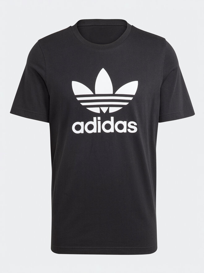 adidas adidas Marškinėliai Adicolor Classics Trefoil T-Shirt IA4815 Juoda Regular Fit
