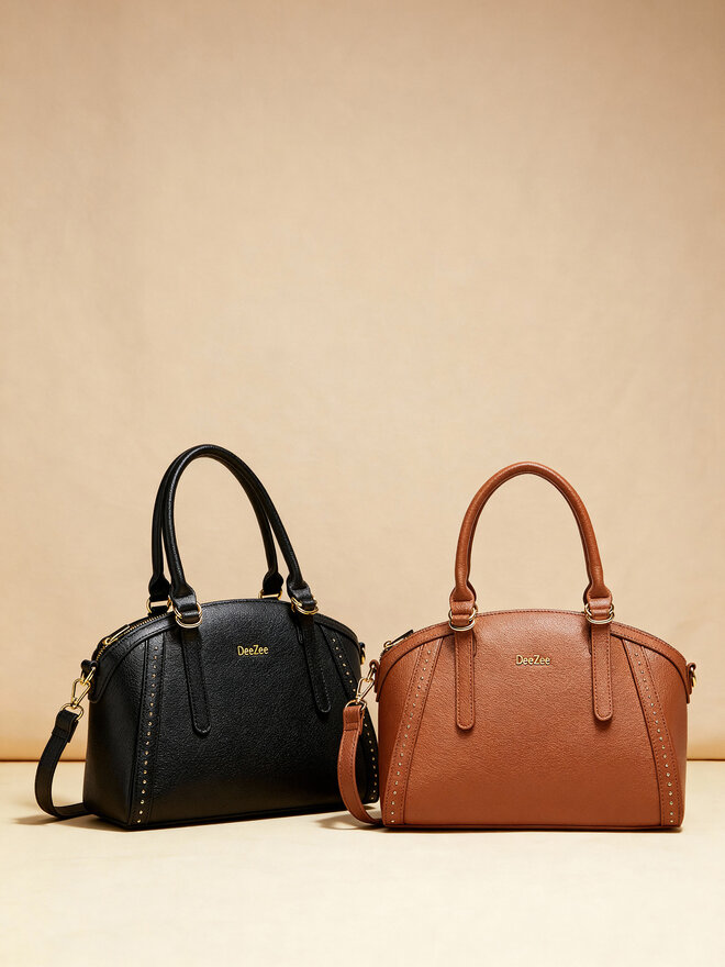 DeeZee Handtasche DeeZee C-DZE-S-013-08 Braun