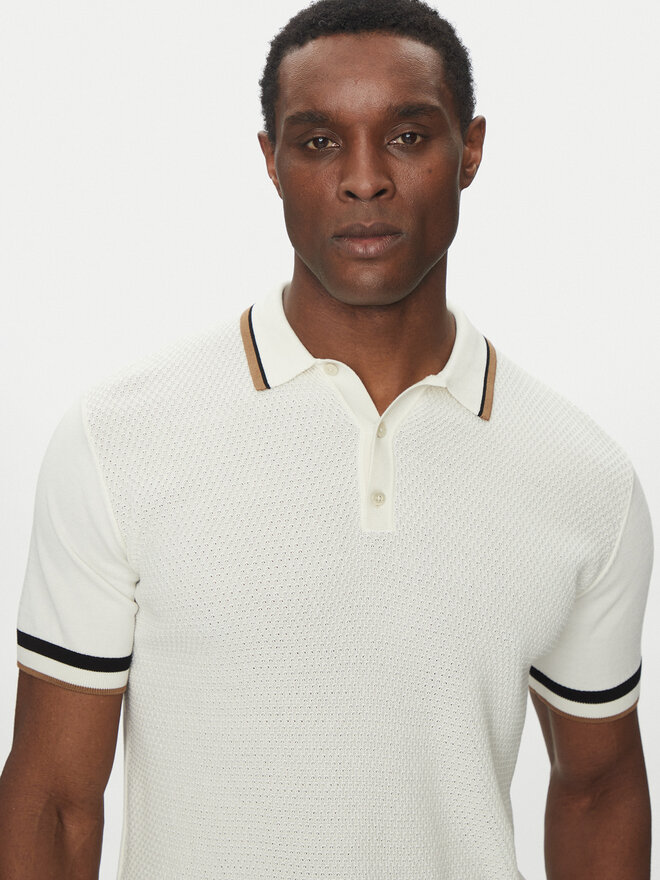 KARL LAGERFELD KARL LAGERFELD Poloshirt 655017 552307 Weiß Slim Fit