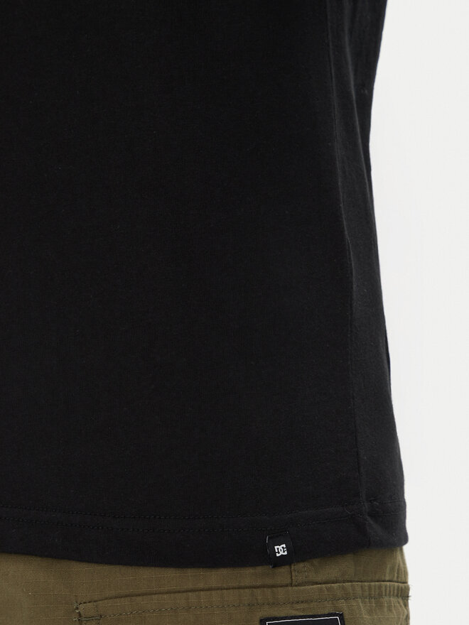 DC DC Marškinėliai ADYZT05444 KVJ0 Juoda Regular Fit