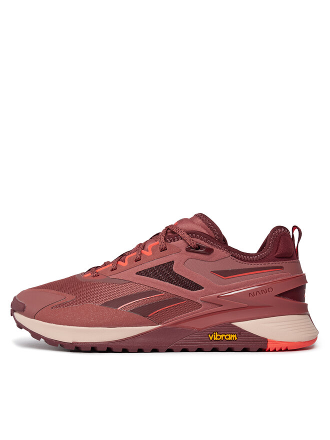 Neon orange reebok shoes shop