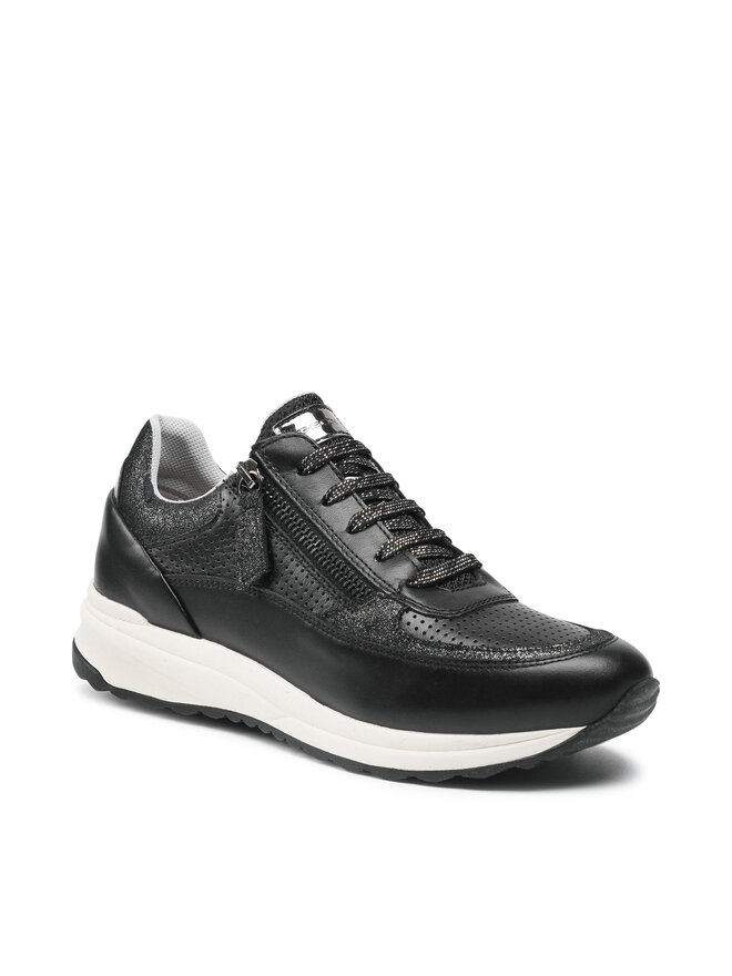 Sneakers Geox D Airell A D152SA 08577 C9999 Noir chaussures