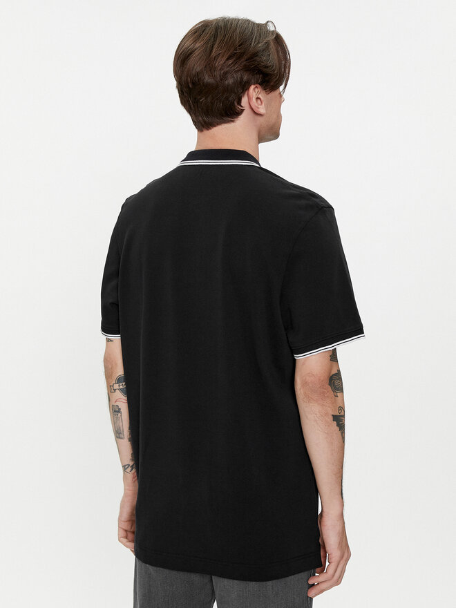 Wrangler Wrangler Polo 112350404 Μαύρο Regular Fit