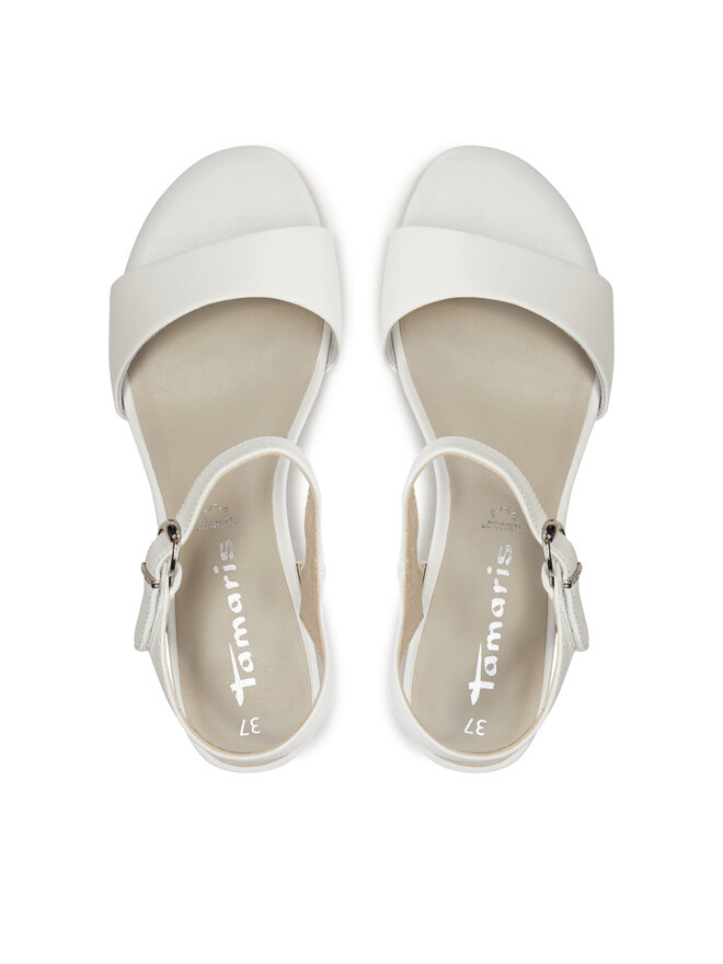 Tamaris Sandale Tamaris 1-28250-42 Alb