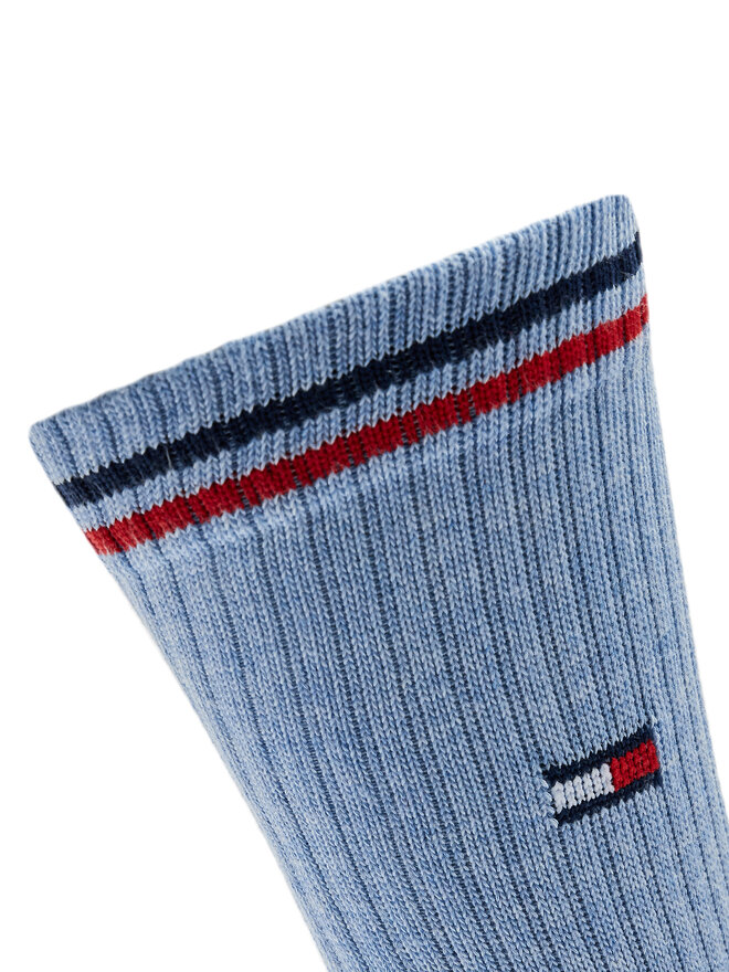 Tommy Hilfiger 2 pár hosszú szárú női zokni Tommy Hilfiger 701228176 Kék