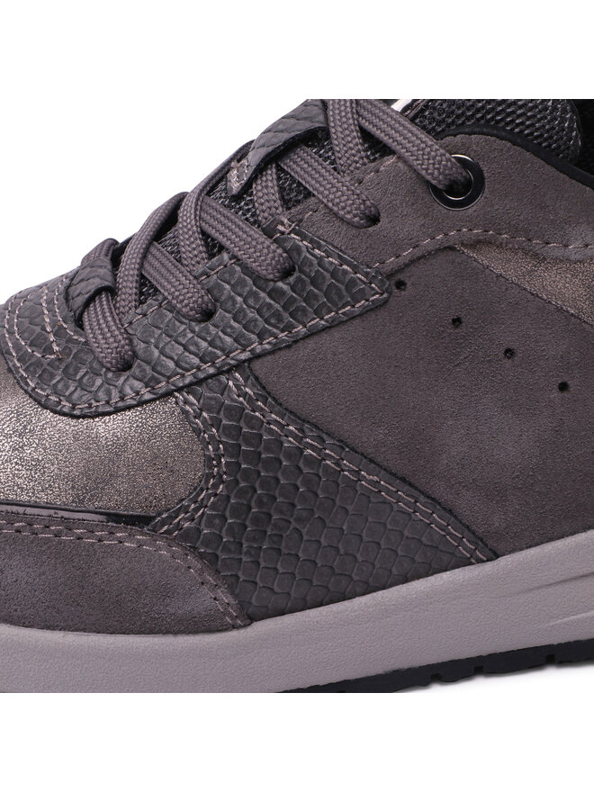 Sneakers Geox D Bulmya A D25NQA 022BN C9F1G Grau | eschuhe.de