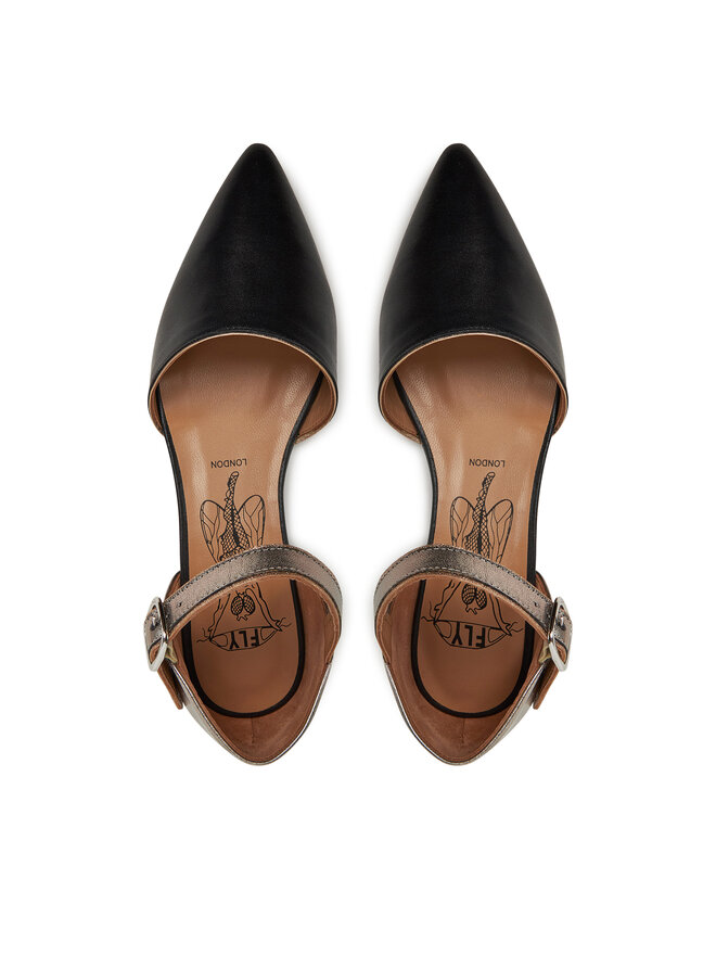 Fly London Туфлі Fly London Sarjfly P145266004 Чорний