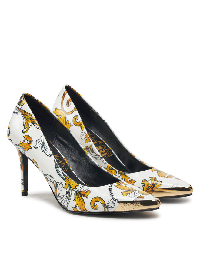 Versace Jeans Couture Szpilki Versace Jeans Couture 78VA3S50 Biały