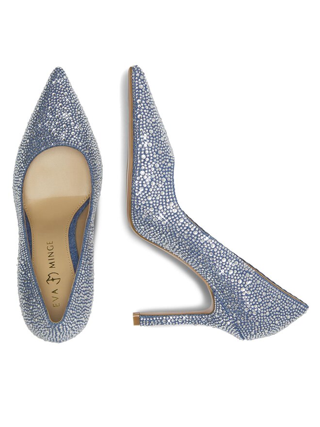Eva Minge High Heels Eva Minge IVERA-V1360-18-3 Blau