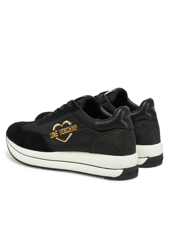 LOVE MOSCHINO Sneakersy LOVE MOSCHINO JA15074G1MINA00A Czarny