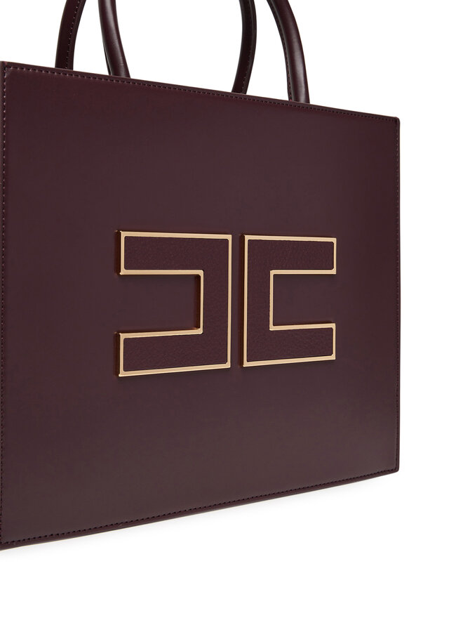 Elisabetta Franchi Torebka Elisabetta Franchi BS-32A-56E2-V420 Bordowy