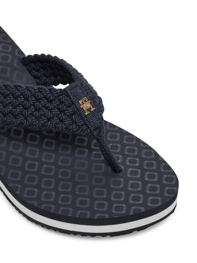 Tommy Hilfiger Japonki Tommy Hilfiger FW0FW08737 Granatowy
