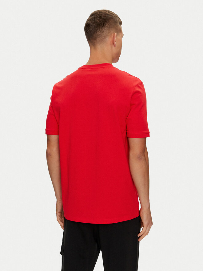 HUGO HUGO Camiseta Diragolino_Gel 50528171 Rojo Regular Fit