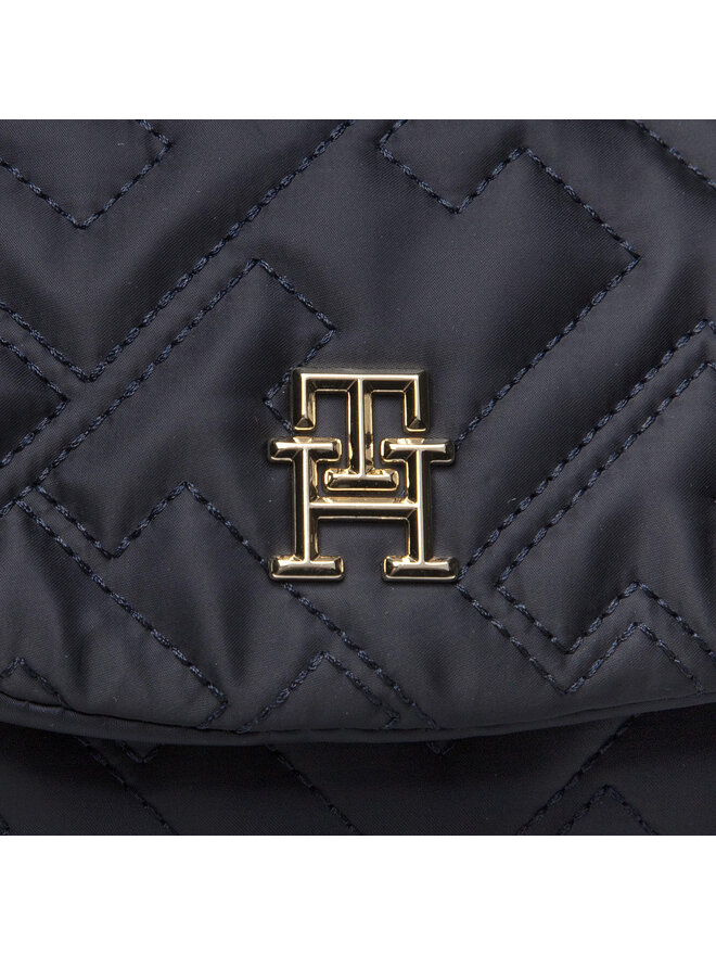 Tommy Hilfiger Rucksack Tommy Hilfiger My Tommy Idol Backpack Mono AW0AW13139 Dunkelblau