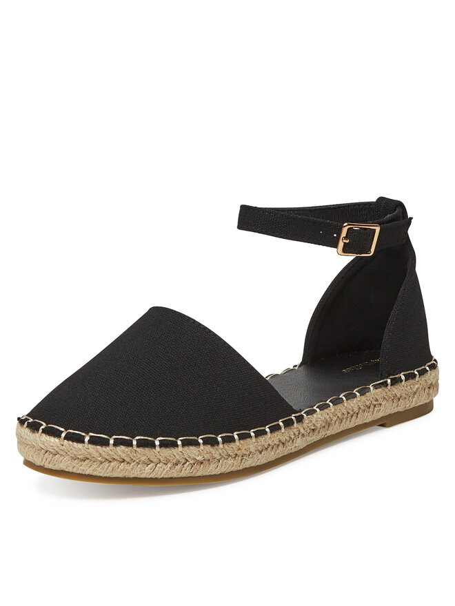 DeeZee Espadrilky DeeZee E8265-6 Čierna