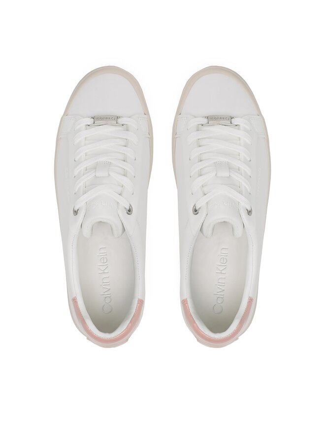 Calvin Klein Tenisice Calvin Klein Vulc Lace Up HW0HW01372 Bijela