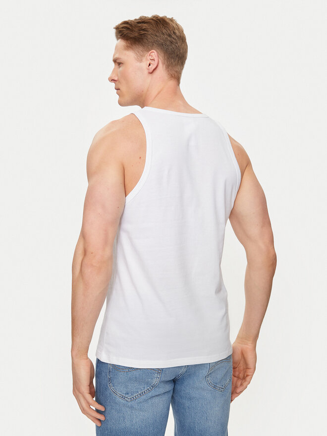 Versace Versace Tank-Top Medusa AUU01012 Weiß Regular Fit
