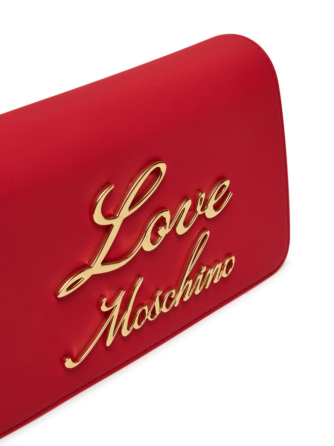 LOVE MOSCHINO Torebka LOVE MOSCHINO JC4318PP0LKK0500 Czerwony