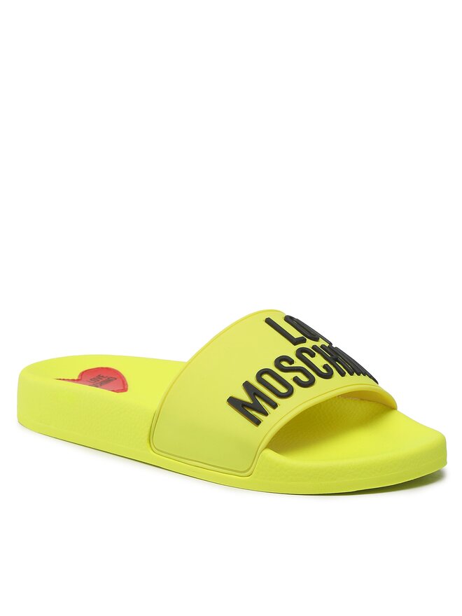 LOVE MOSCHINO Παντόφλες LOVE MOSCHINO JA28052G1GI13400 Κίτρινο