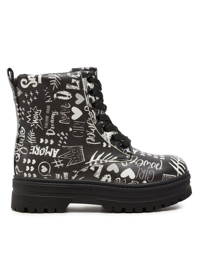DeeZee Bakancs DeeZee CF2880-1 Fekete