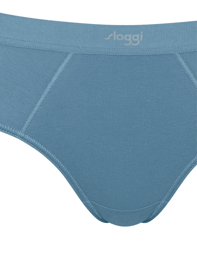 Sloggi Sloggi Klasične spodnje hlačke Ever Ease 10219600 Modra